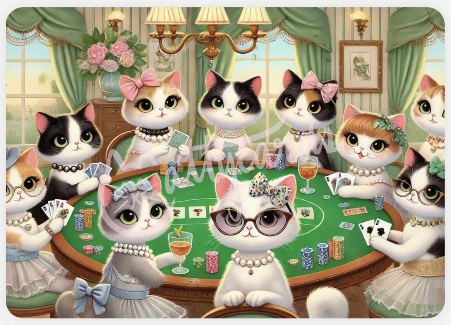 Catty Poker Queens