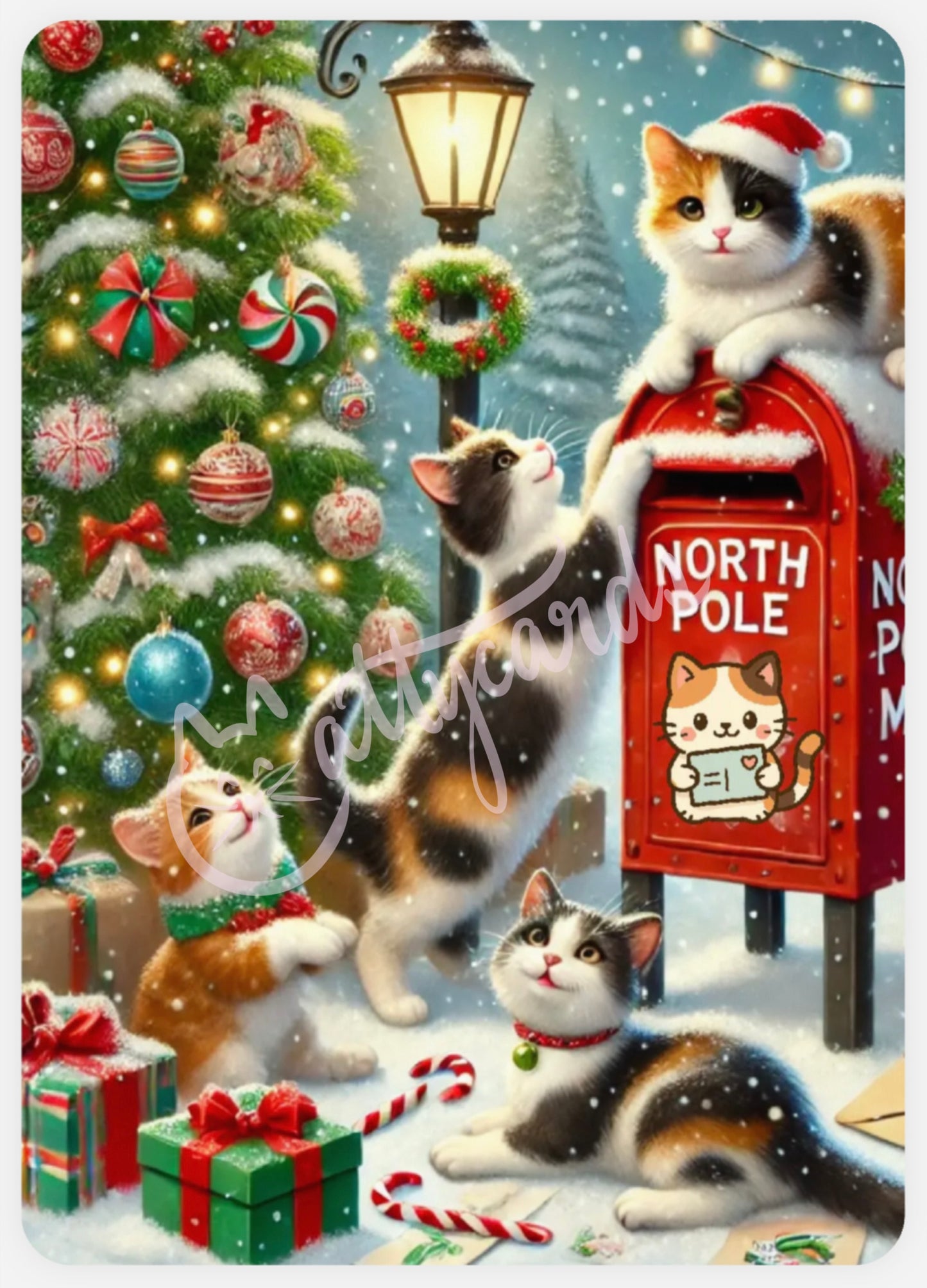 Catty Xmas Mail